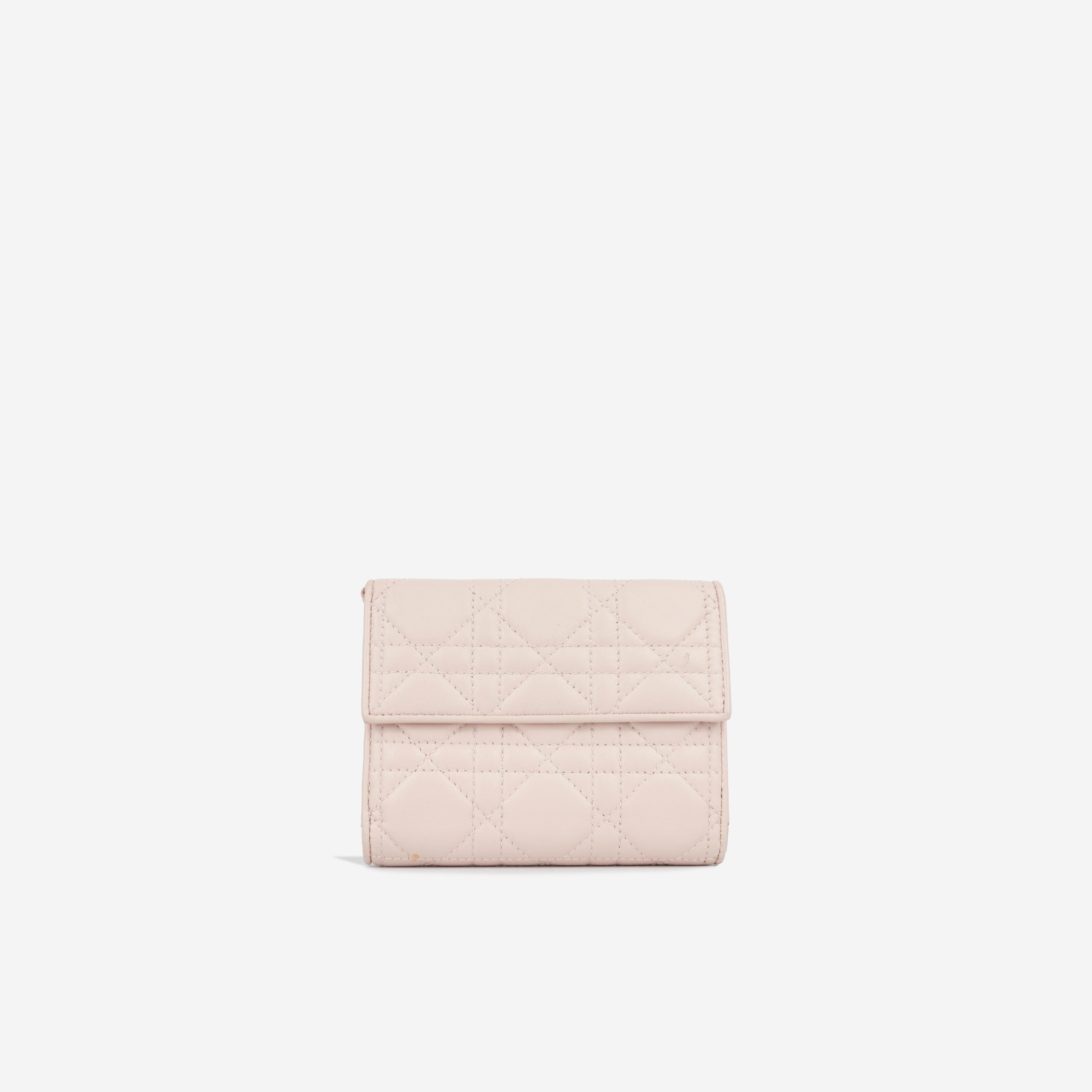 Christian Dior Lady Dior Flap Wallet