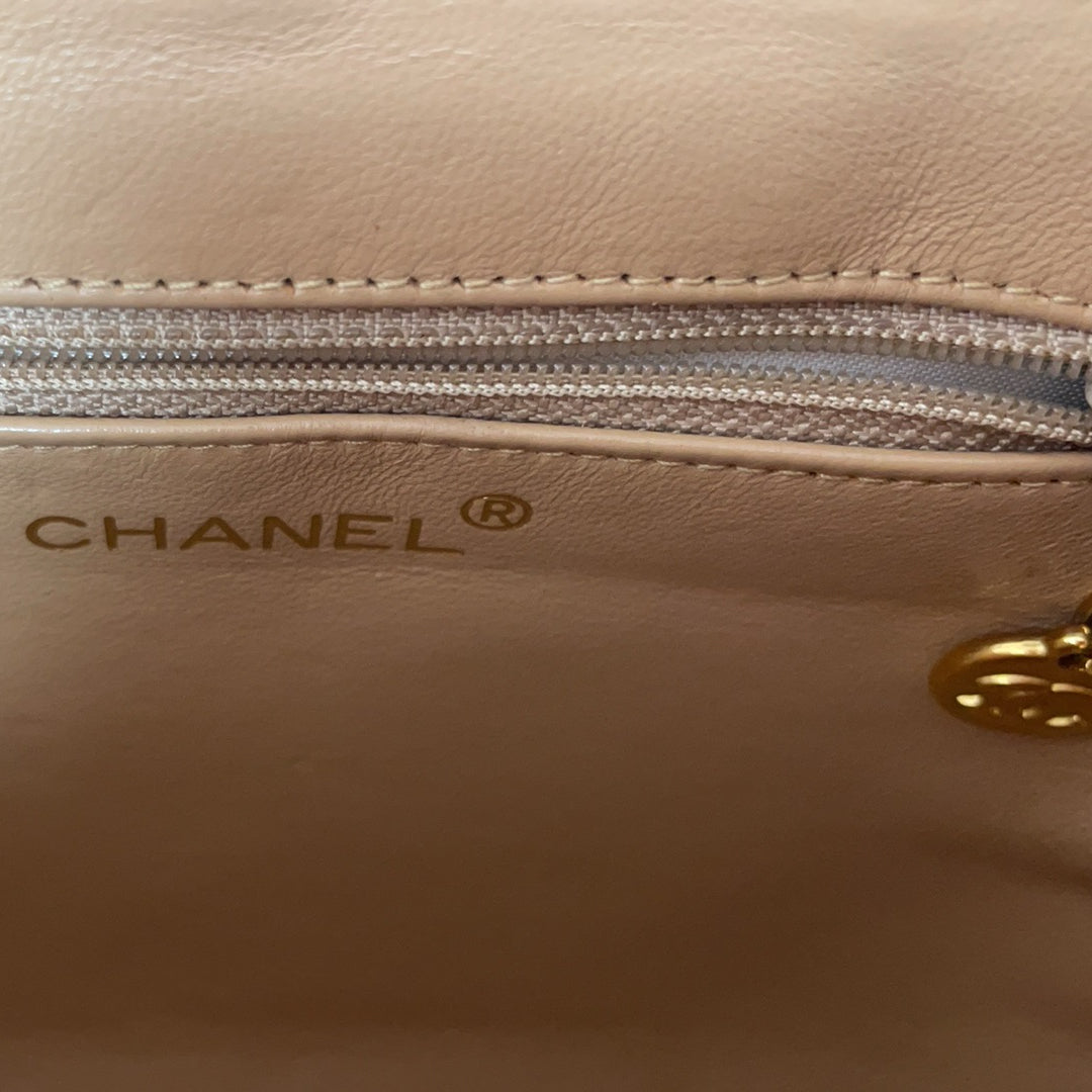 Chanel Vintage Wicker Basket Shoulder Bag 1990´s