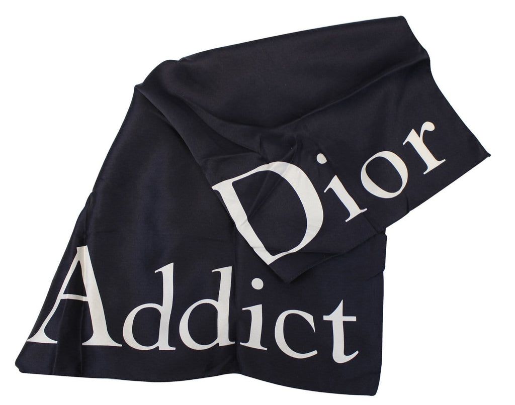 CHRISTIAN DIOR Black Dior Addict Handkerchief