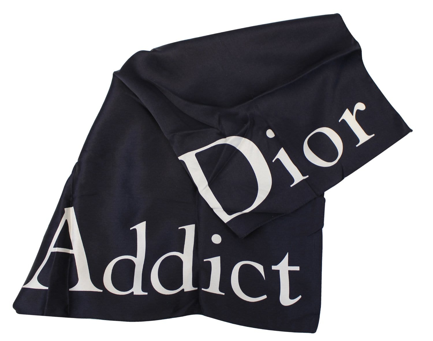 CHRISTIAN DIOR Black Dior Addict Handkerchief