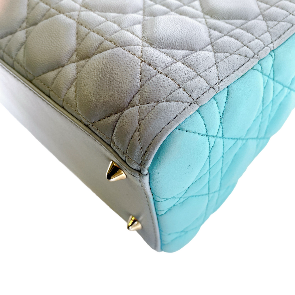 LADY DIOR BLUE GREY 2 TONE