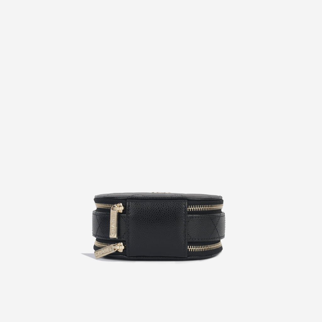 Chanel Round Clutch on Chain with Handle