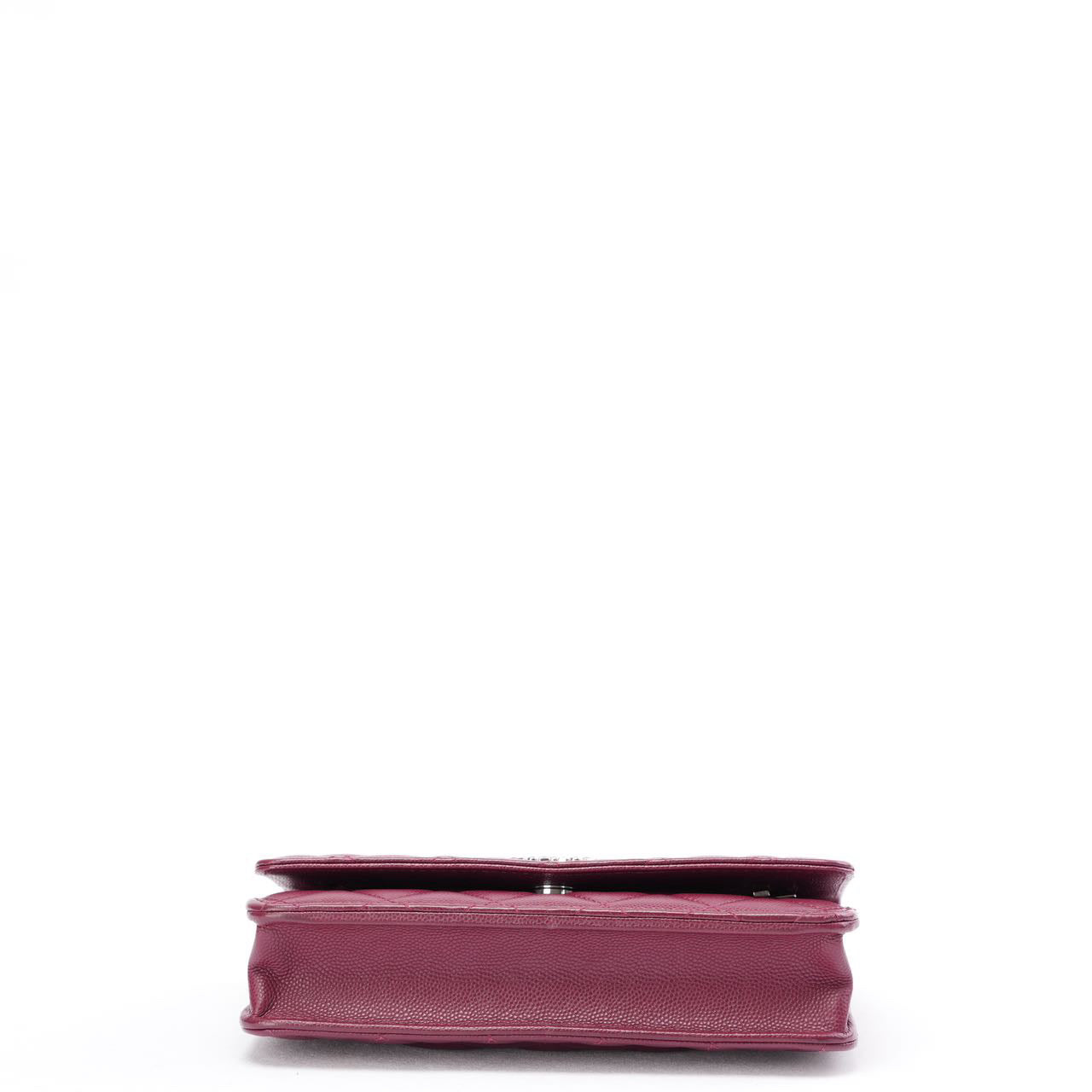 Chanel Burgundy Wallet on Chain (WOC) Multicolor CC