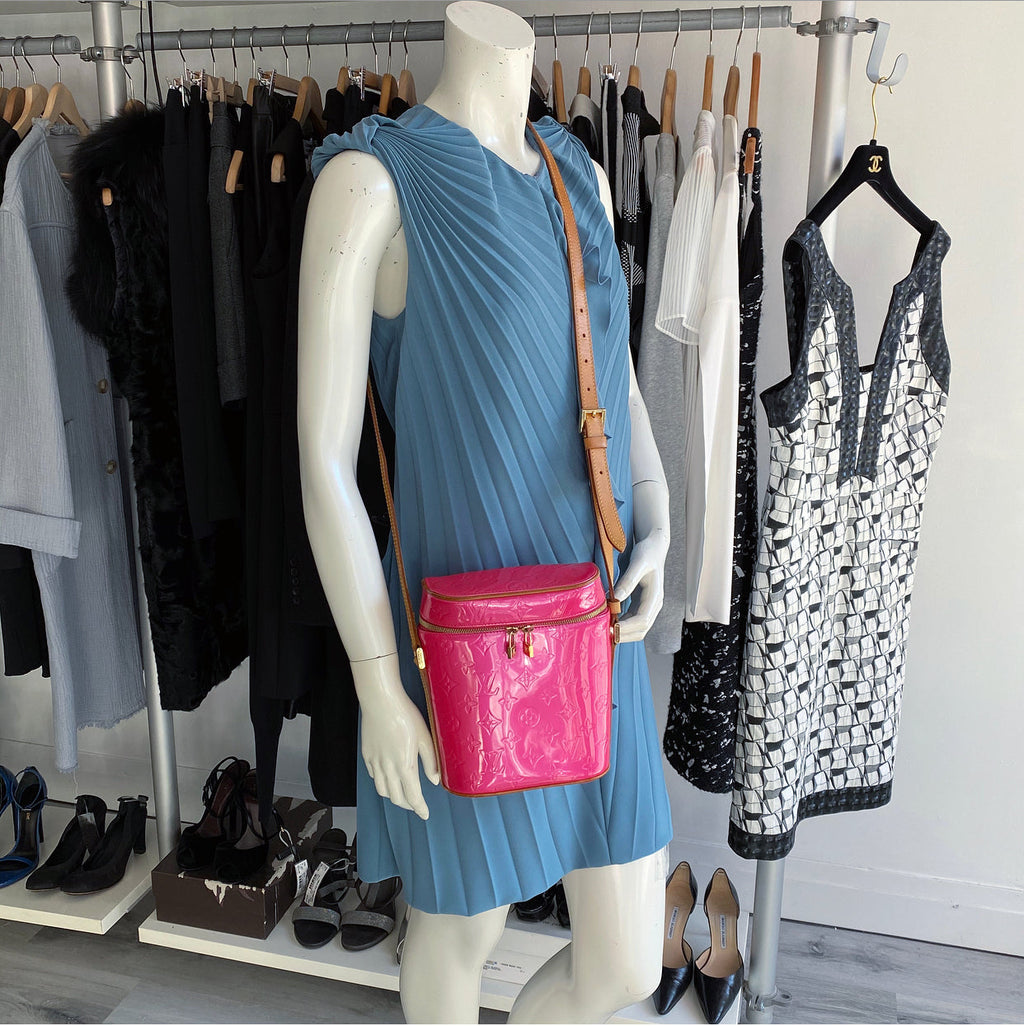 Louis Vuitton Hot Pink Vernis Sullivan Crossbody Bag