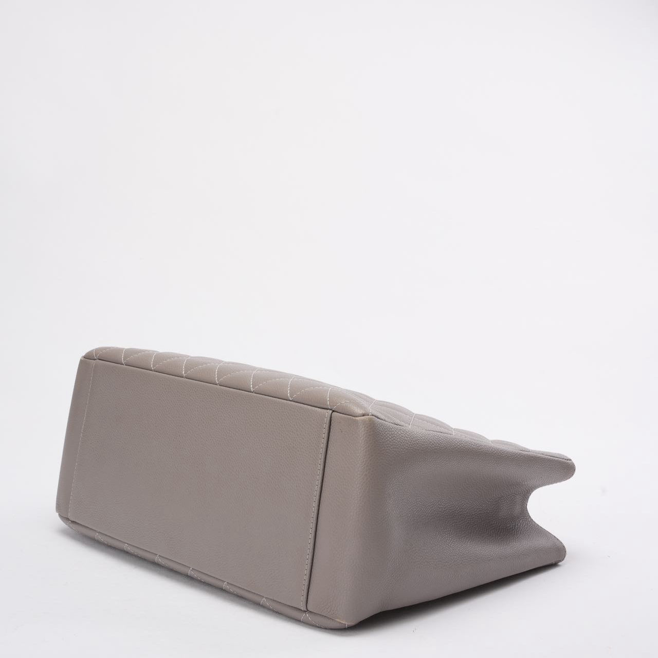 Chanel Grand Shopping Tote (GST) in Gray Caviar Leather 2012-2013