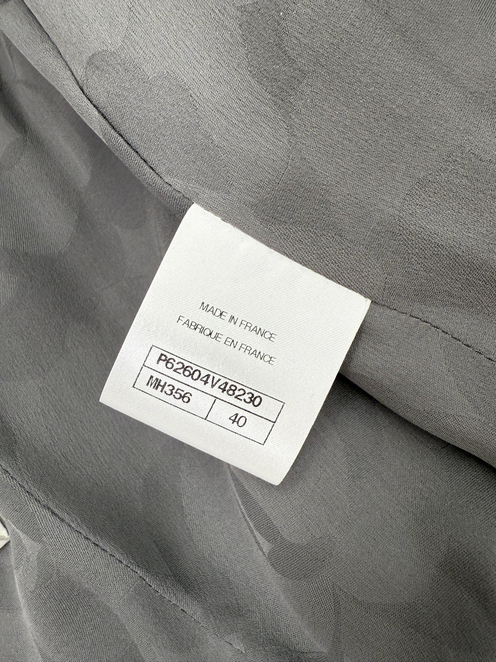 CHANEL Collared Runaway 2020 Black Gray Silver Long Tweed Coat Jacket 40 8