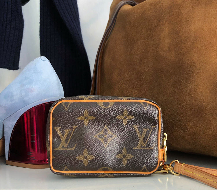 Louis Vuitton Monogram Wapity Wristlet Micro Bag