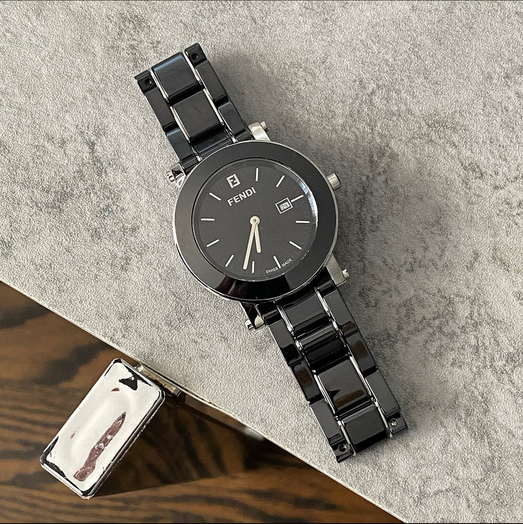 Fendi Stainless Steel 37mm Wrist Watch