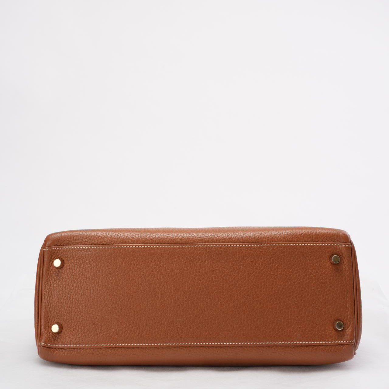 Hermès Kelly 32 cm Bag in Golden Clemence Leather with Golden Hardware 2015