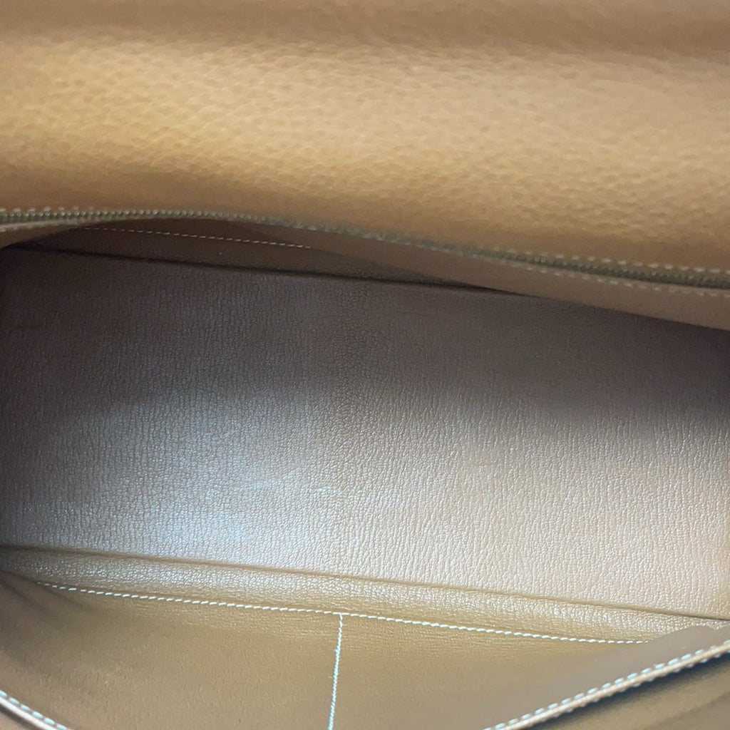 Hermès Kelly 32 cm Bag in Golden Clemence Leather with Golden Hardware 2015