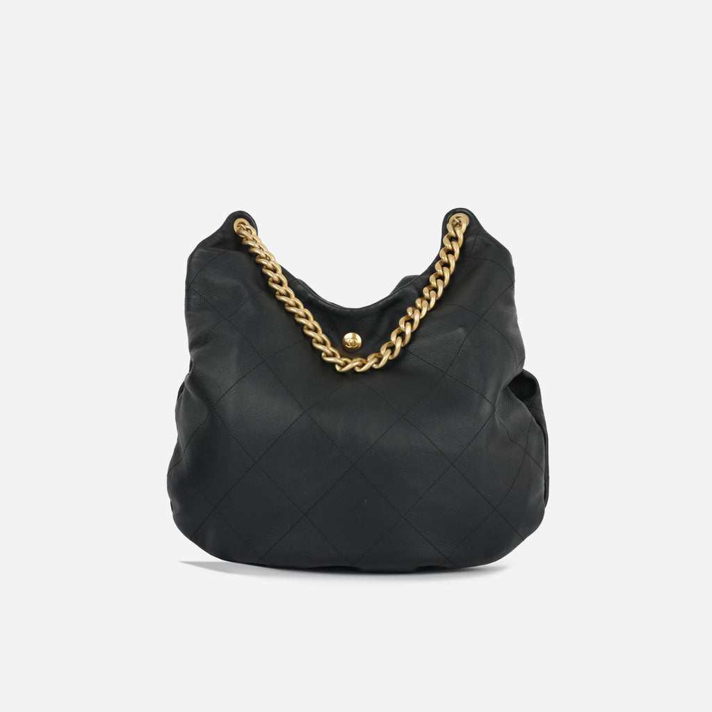 Chanel Curved Hobo Tote