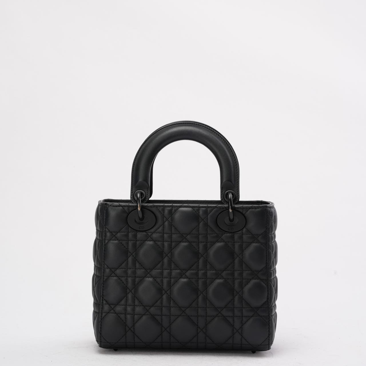 Dior Small Lady Dior My ABCDior Bag in Black Ultramatte 2020