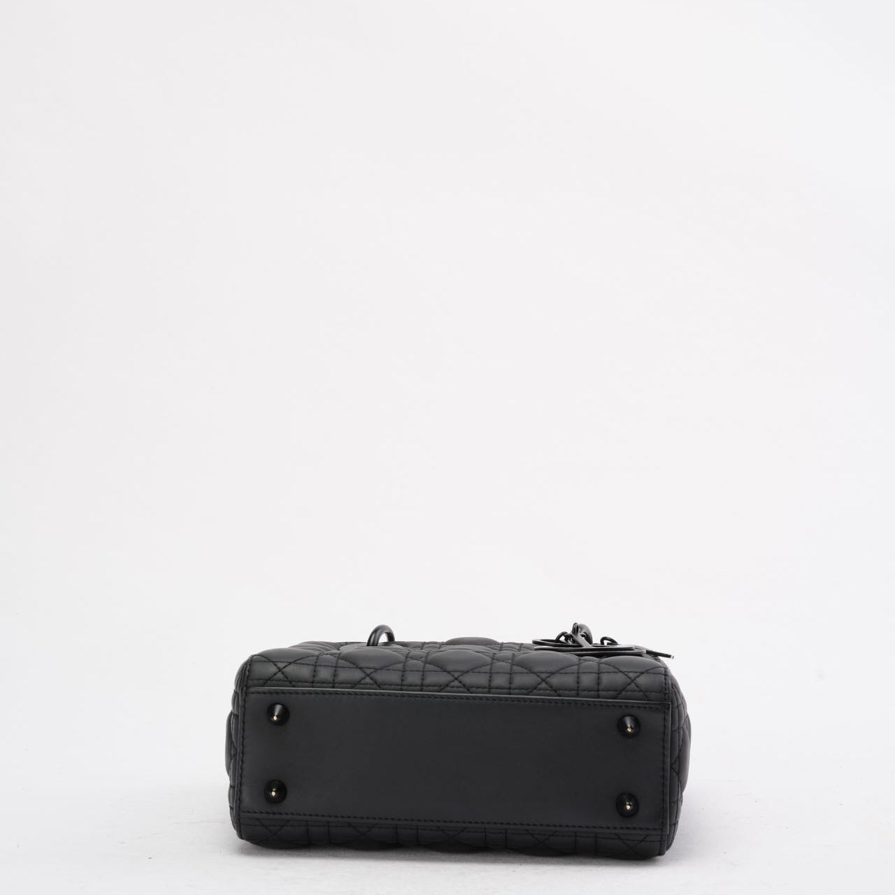 Dior Small Lady Dior My ABCDior Bag in Black Ultramatte 2020