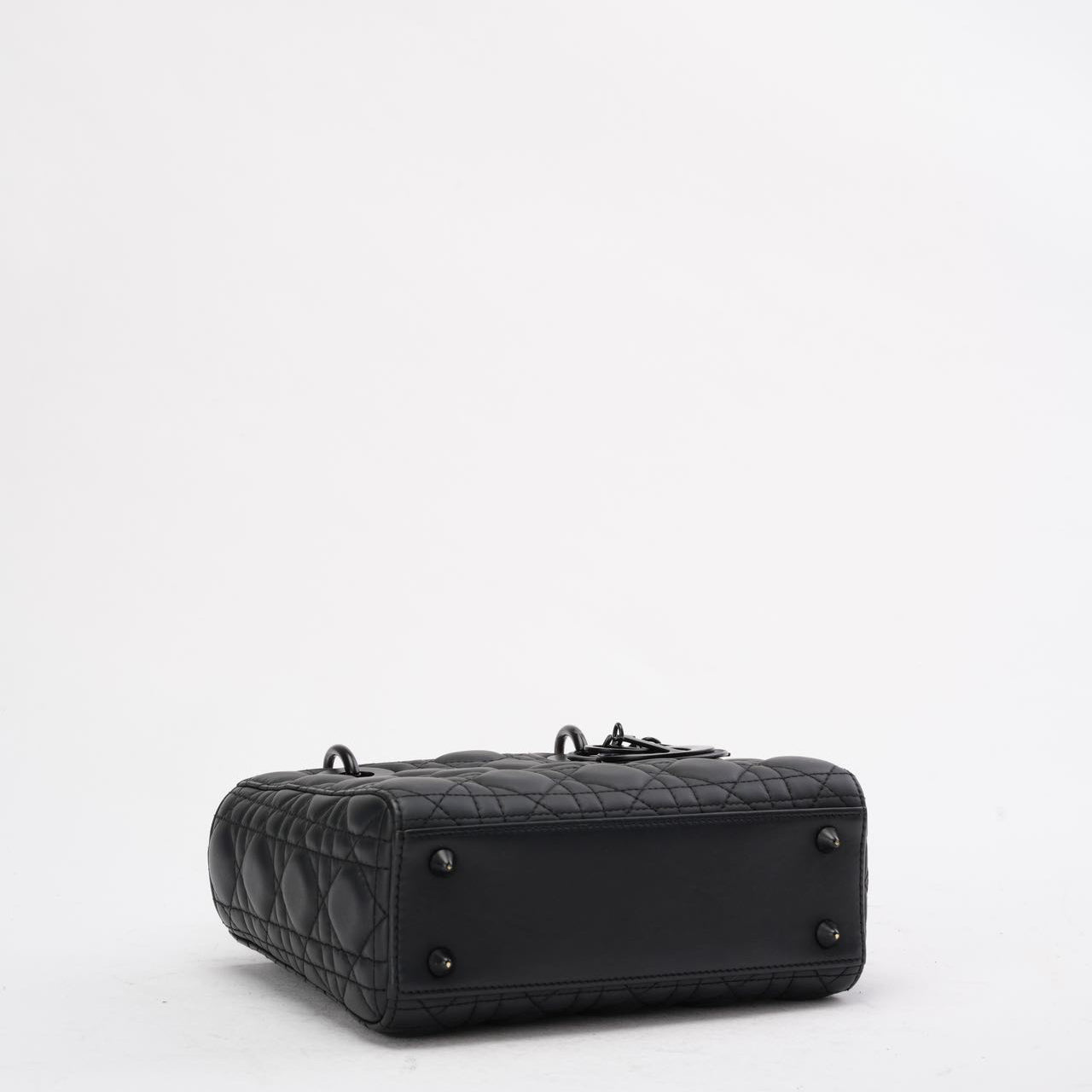 Dior Small Lady Dior My ABCDior Bag in Black Ultramatte 2020