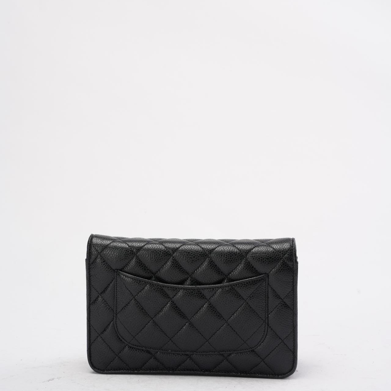 Chanel Black Classic Wallet on Chain (WOC) Caviar 2020