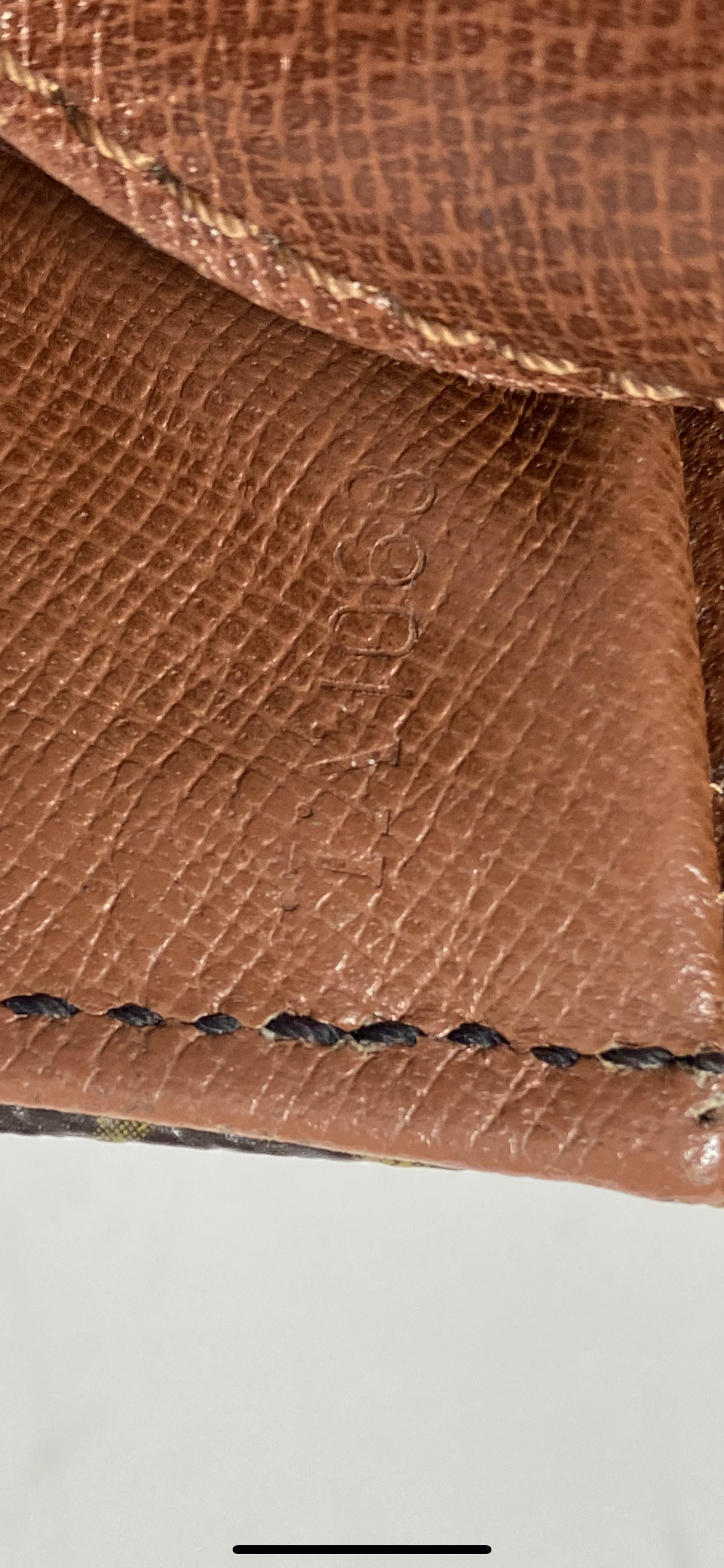 Louis Vuitton Vintage Monogram Canvas Chantilly PM Bag
