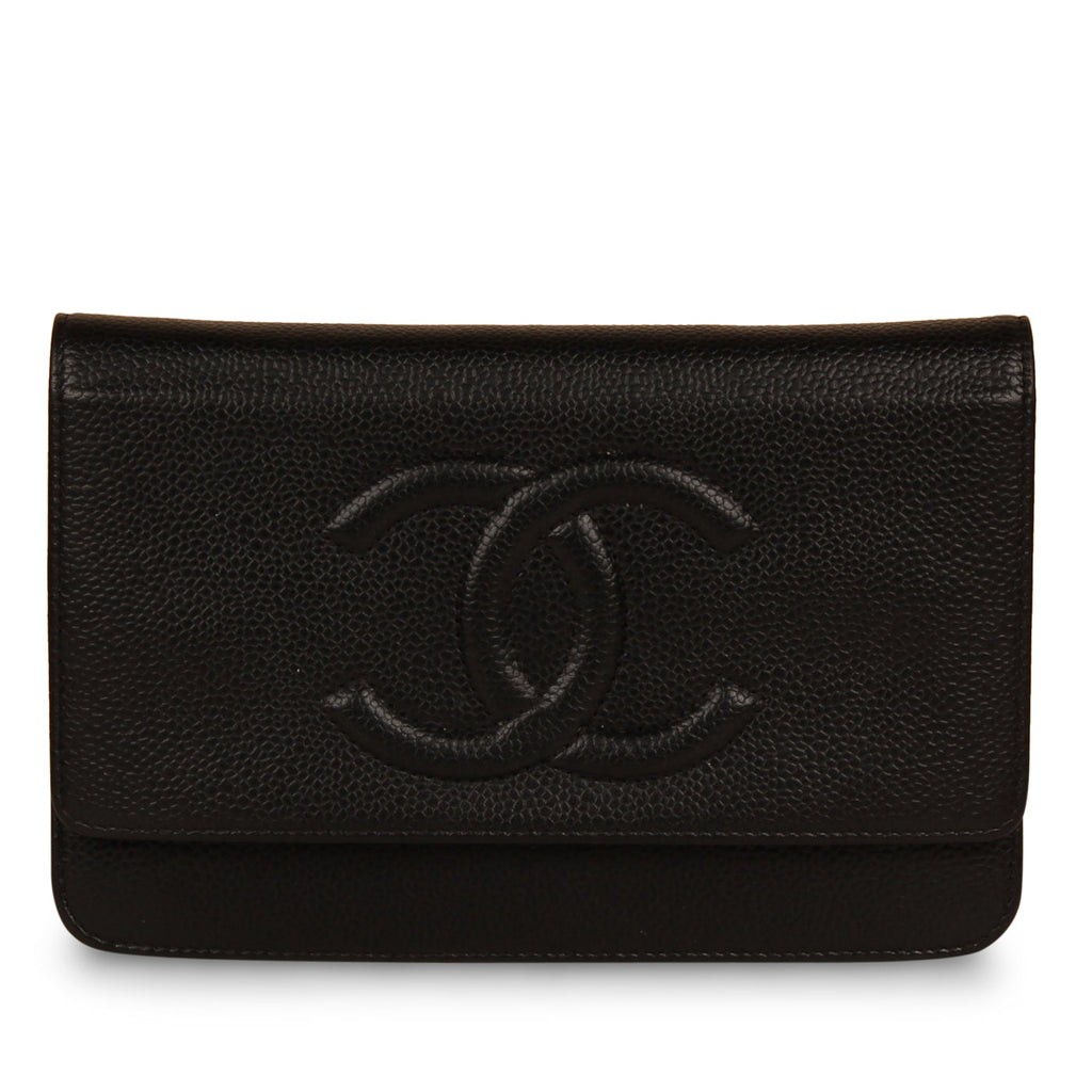 Chanel Classic CC Wallet on Chain