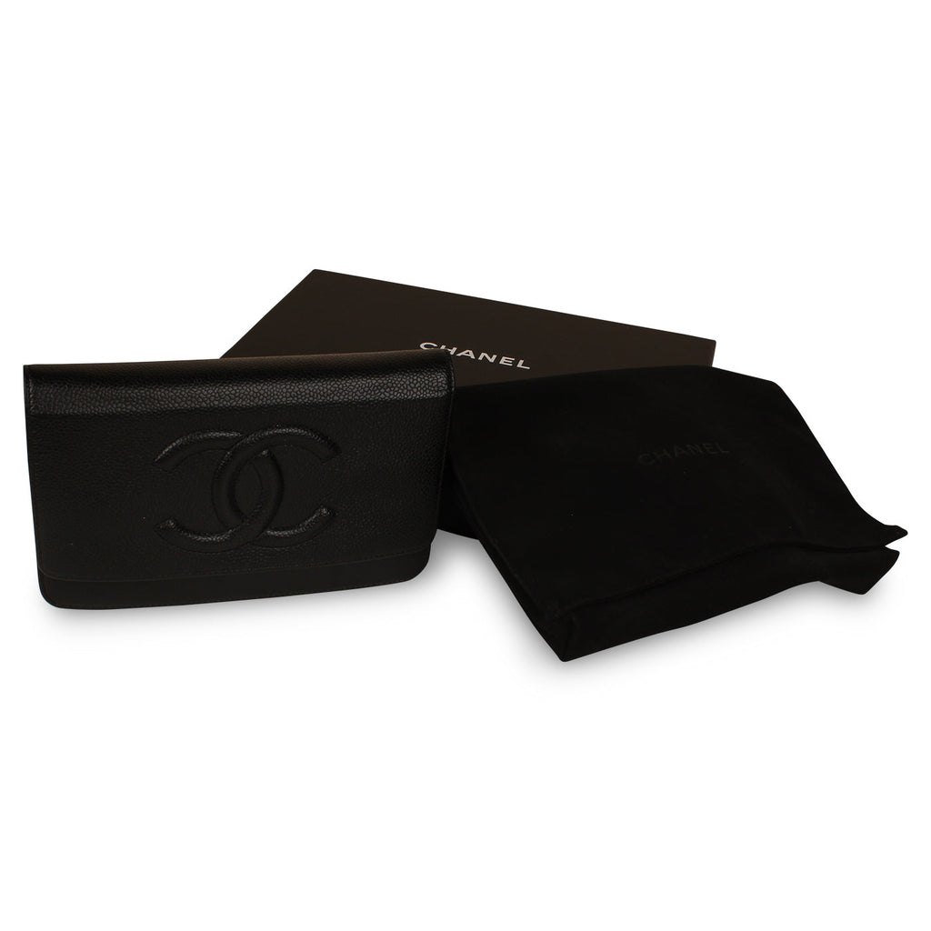 Chanel Classic CC Wallet on Chain
