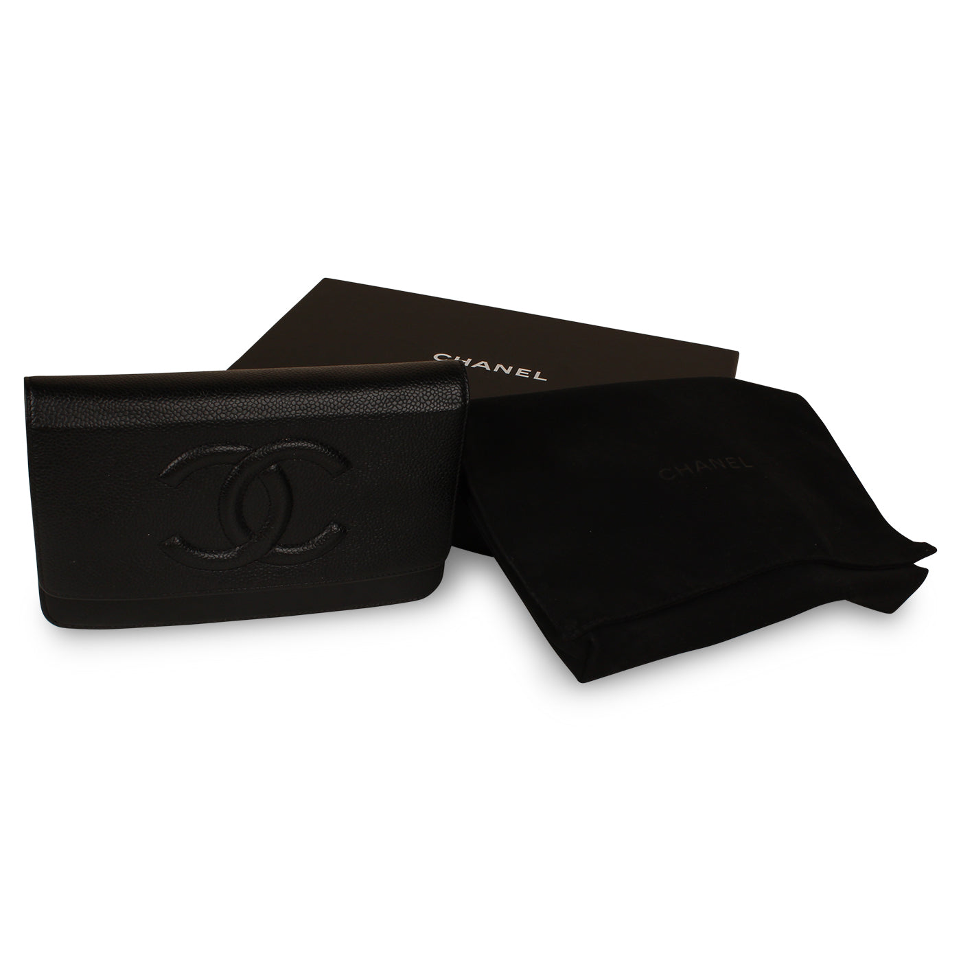 Chanel Classic CC Wallet on Chain