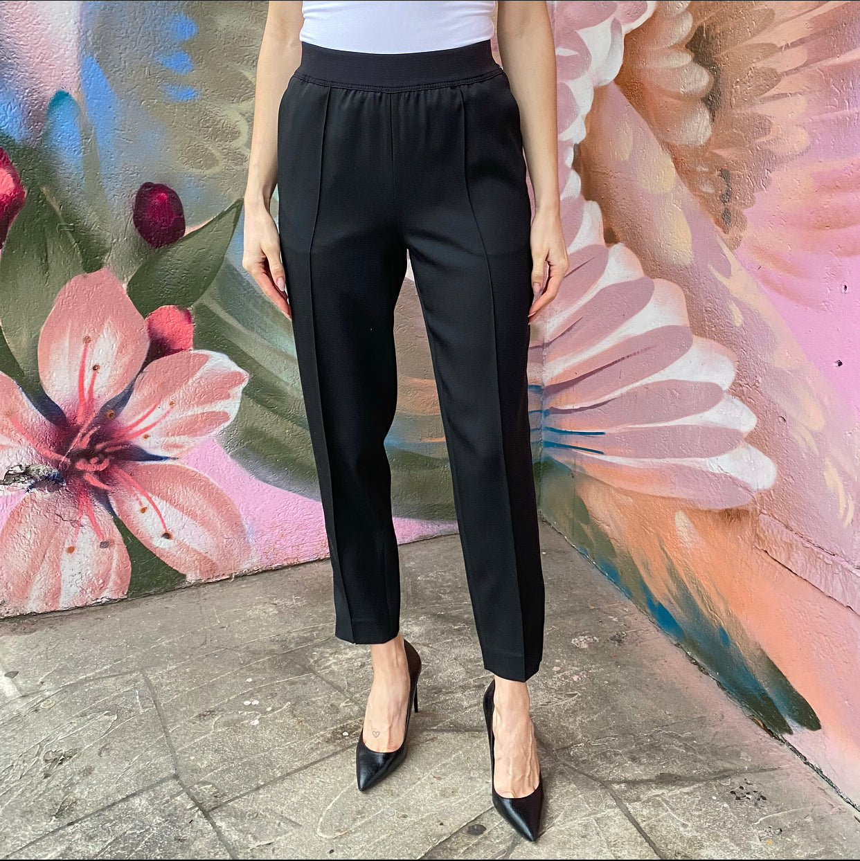 Jil Sander 2021 Black Tapered Trouser - USA 2/4