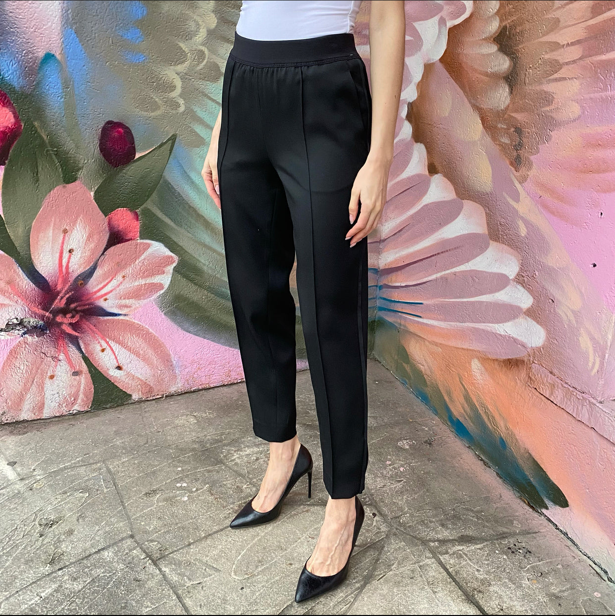 Jil Sander 2021 Black Tapered Trouser - USA 2/4