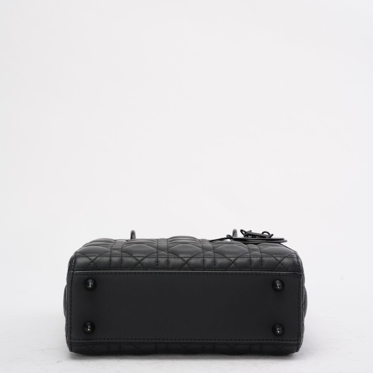 Christian Dior Matte Black Small Lady Dior Bag 2023
