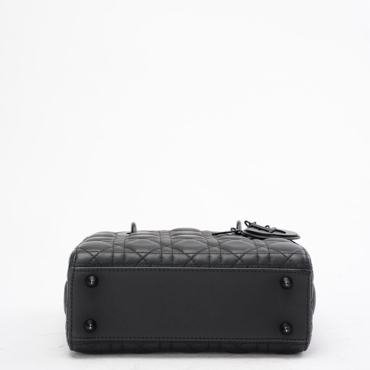 Christian Dior Matte Black Small Lady Dior Bag 2023