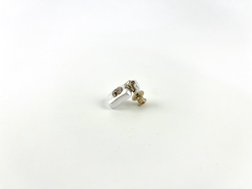 New CHANEL 2023 Perfume Bottle Crystal Pin