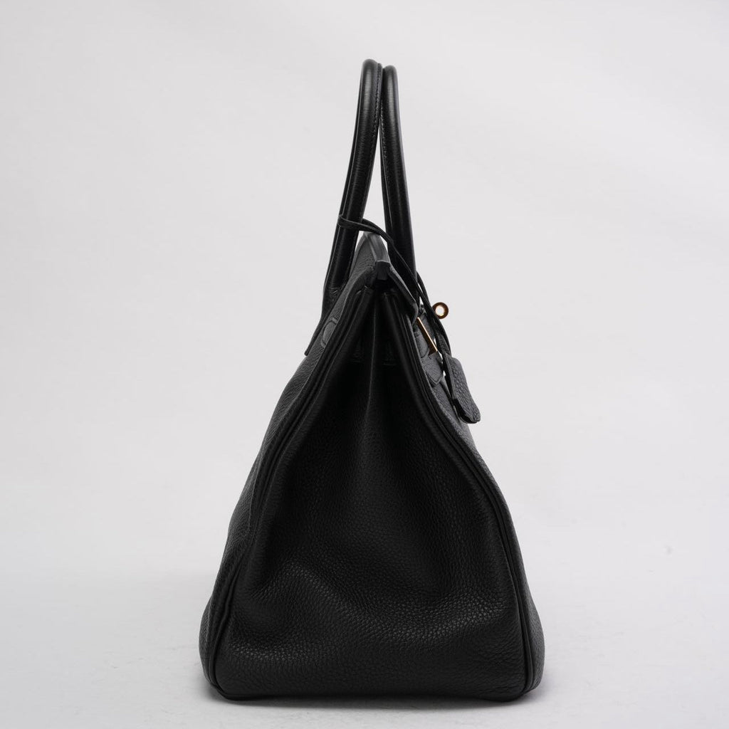 Hermes Black Birkin 35 Togo Leather 2014