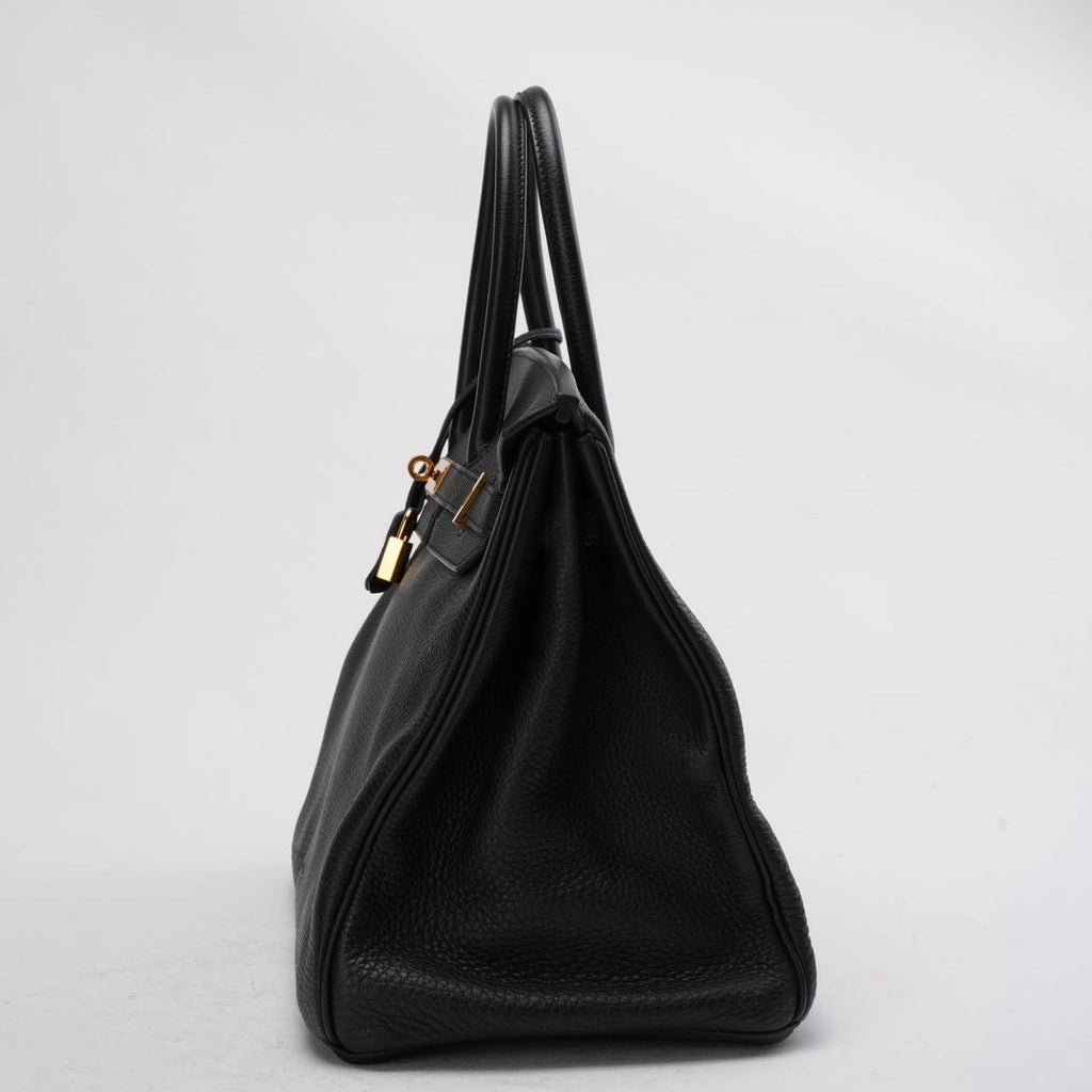 Hermes Black Birkin 35 Togo Leather 2014
