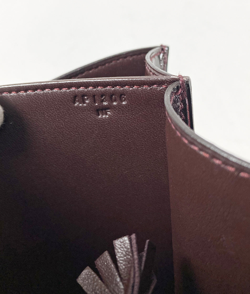 Hermes Sac Constance III Alligator 24 Bordeaux GHW