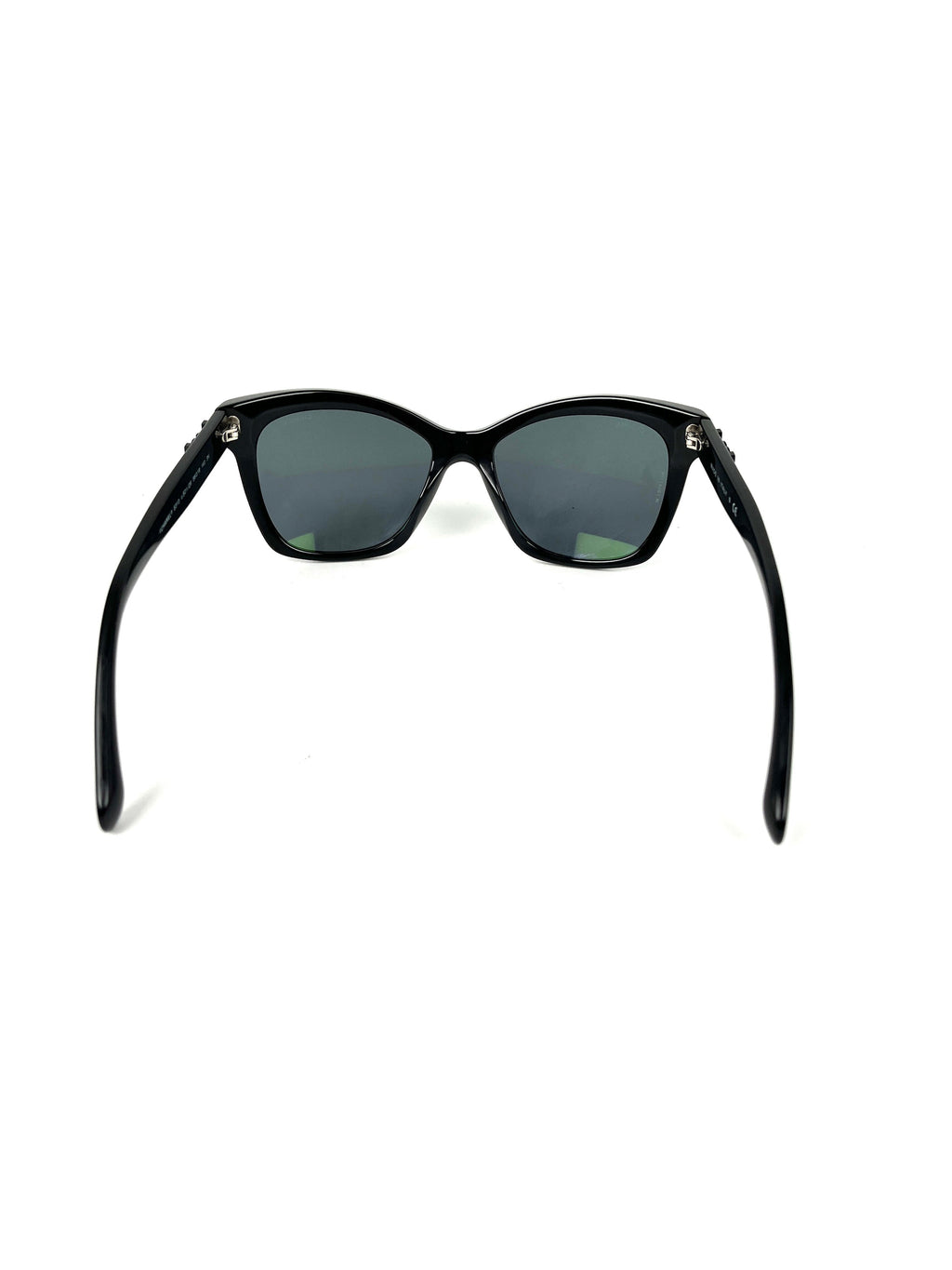 CHANEL Boy 5313 Acetate CC Butterfly Signature Black Sunglasses