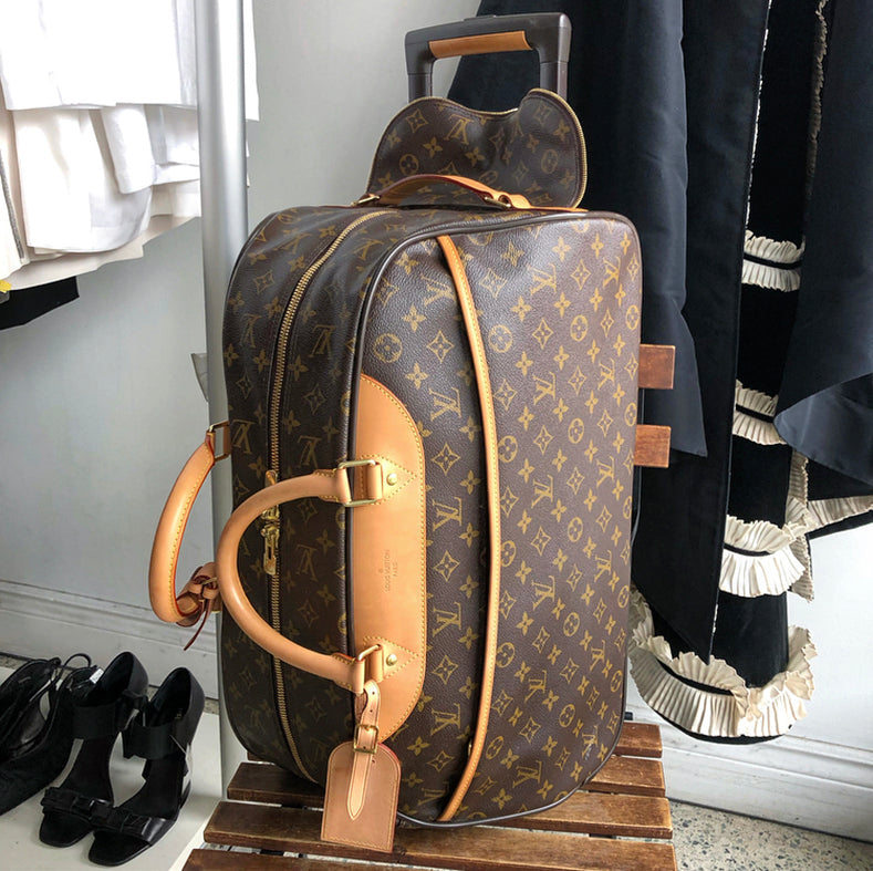Louis Vuitton Eole 50 Monogram Rolling Travel Luggage