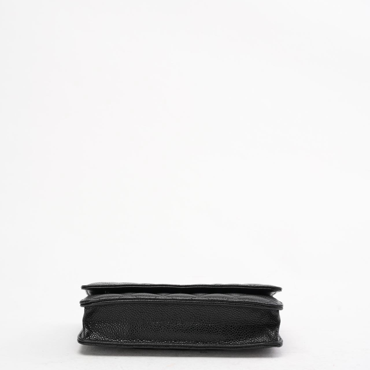 Chanel Black Classic Wallet on Chain (WOC) Caviar 2015