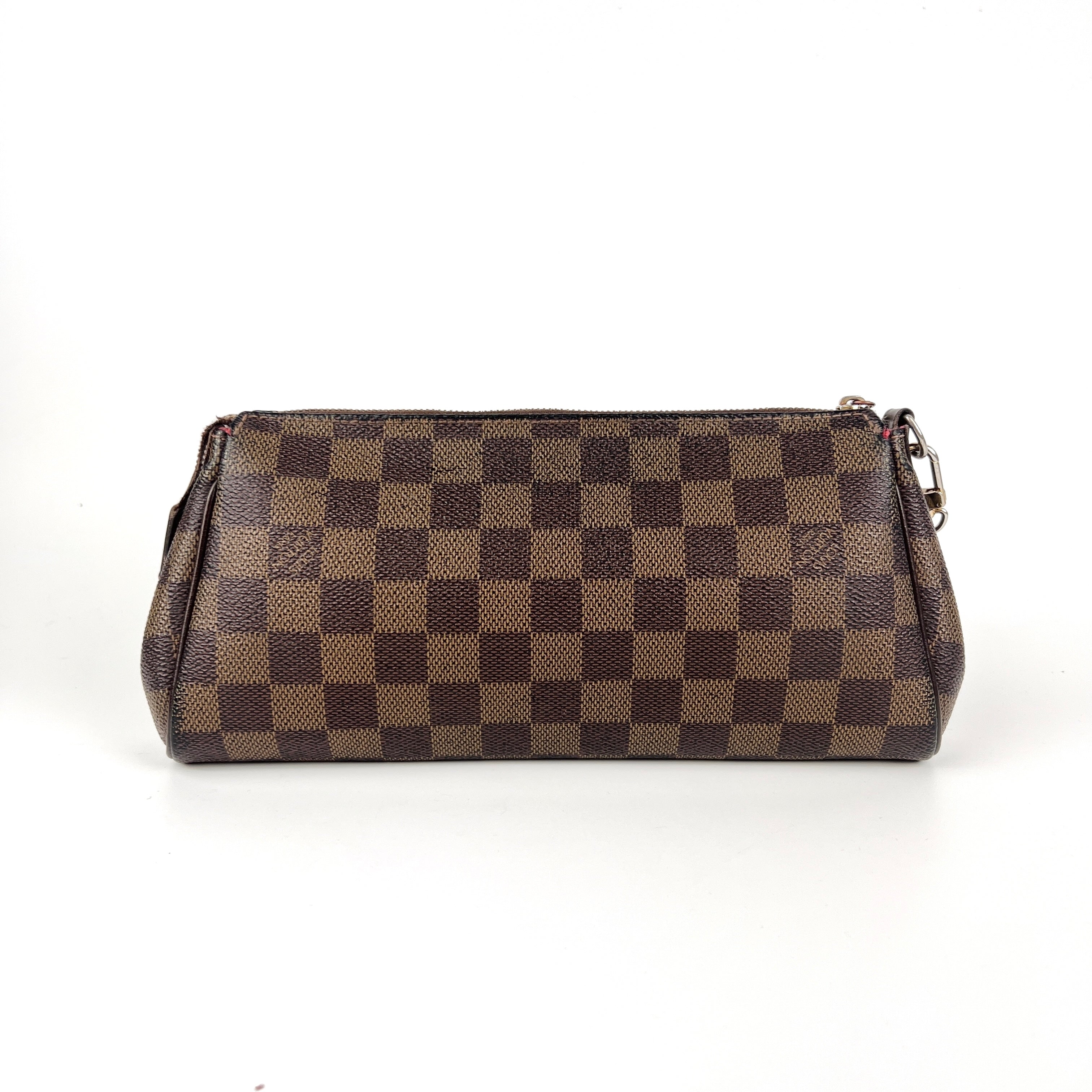 Louis Vuitton Eva Clutch + Wallet Damier Ebene