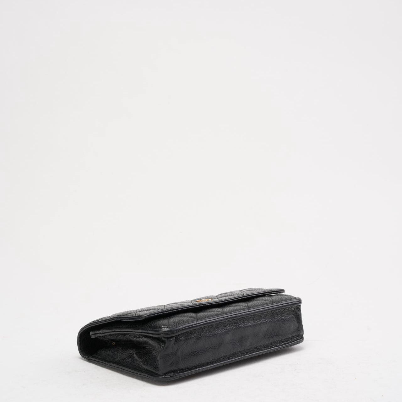 Chanel Black Classic Wallet on Chain (WOC) Caviar 2014