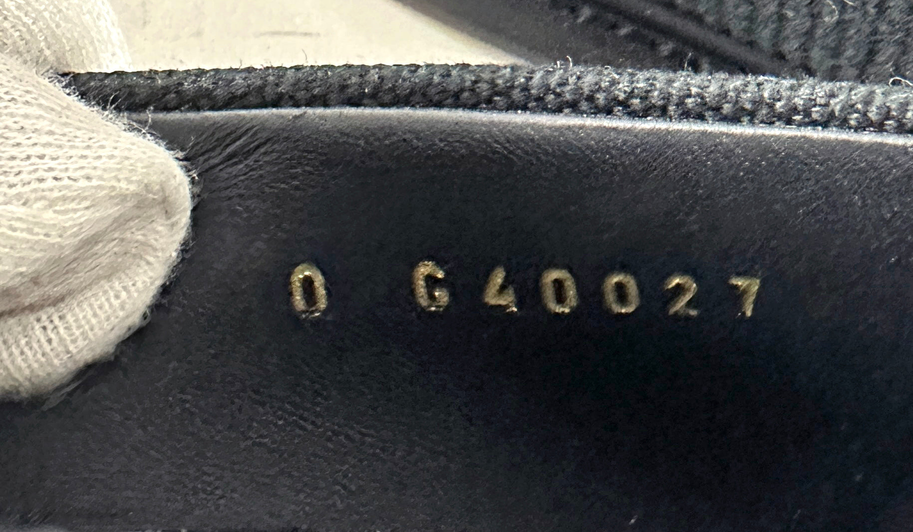 Chanel 22P Black Corduroy Quilted Crystal CC Turnlock Loafers - 37