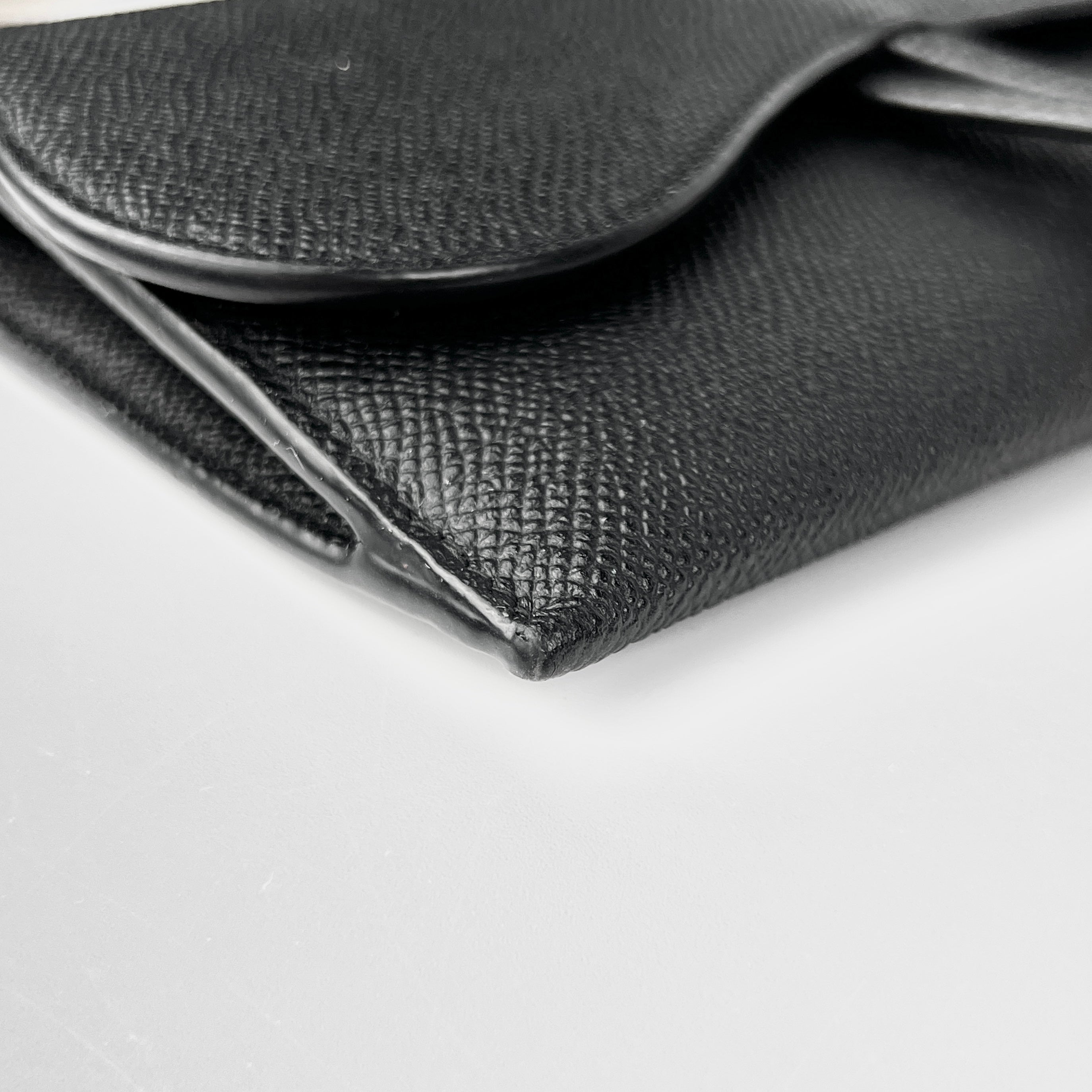 Christian Dior Long Saddle Wallet On Chain WOC Black