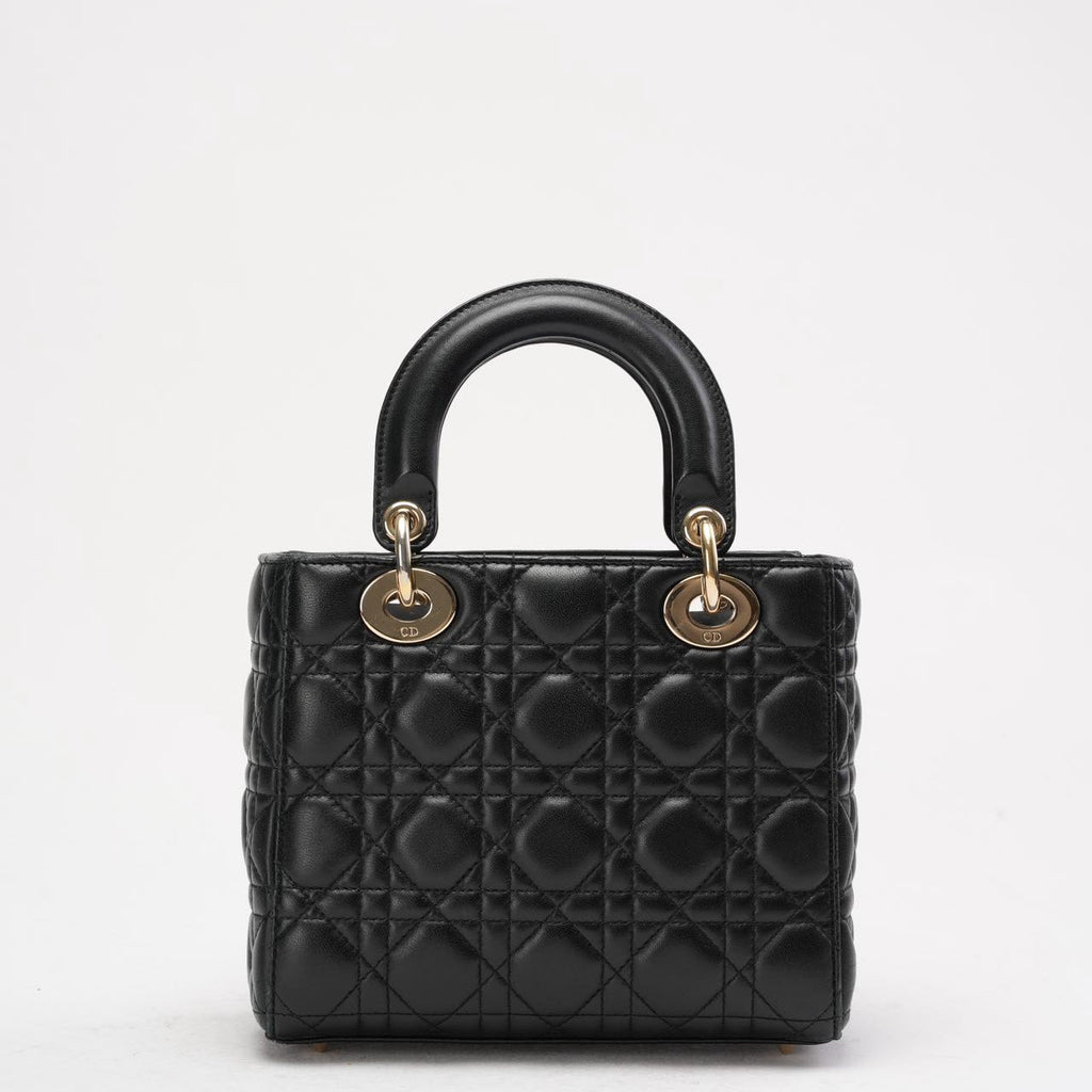 Dior Black Small Lady Dior My ABCDior Bag 2017