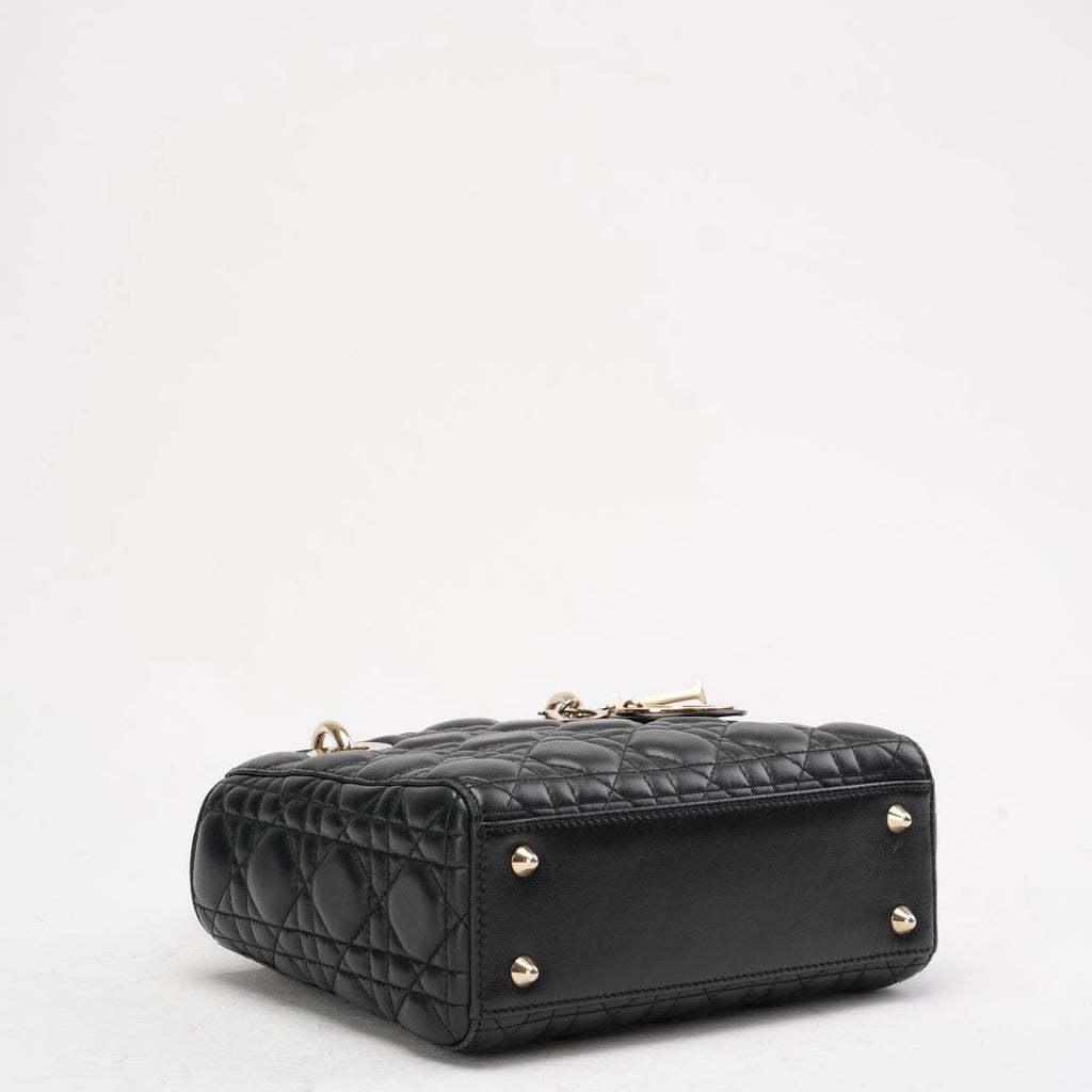 Dior Black Small Lady Dior My ABCDior Bag 2017
