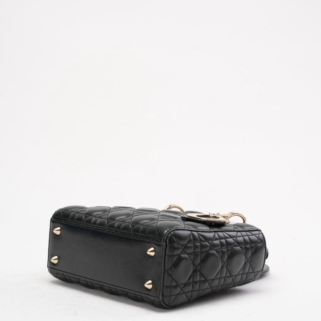 Dior Black Small Lady Dior My ABCDior Bag 2017