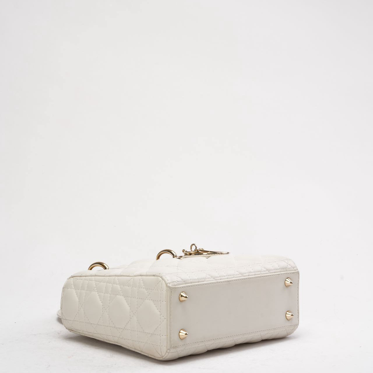 Dior White Small Lady Dior My ABCDior Bag 2022