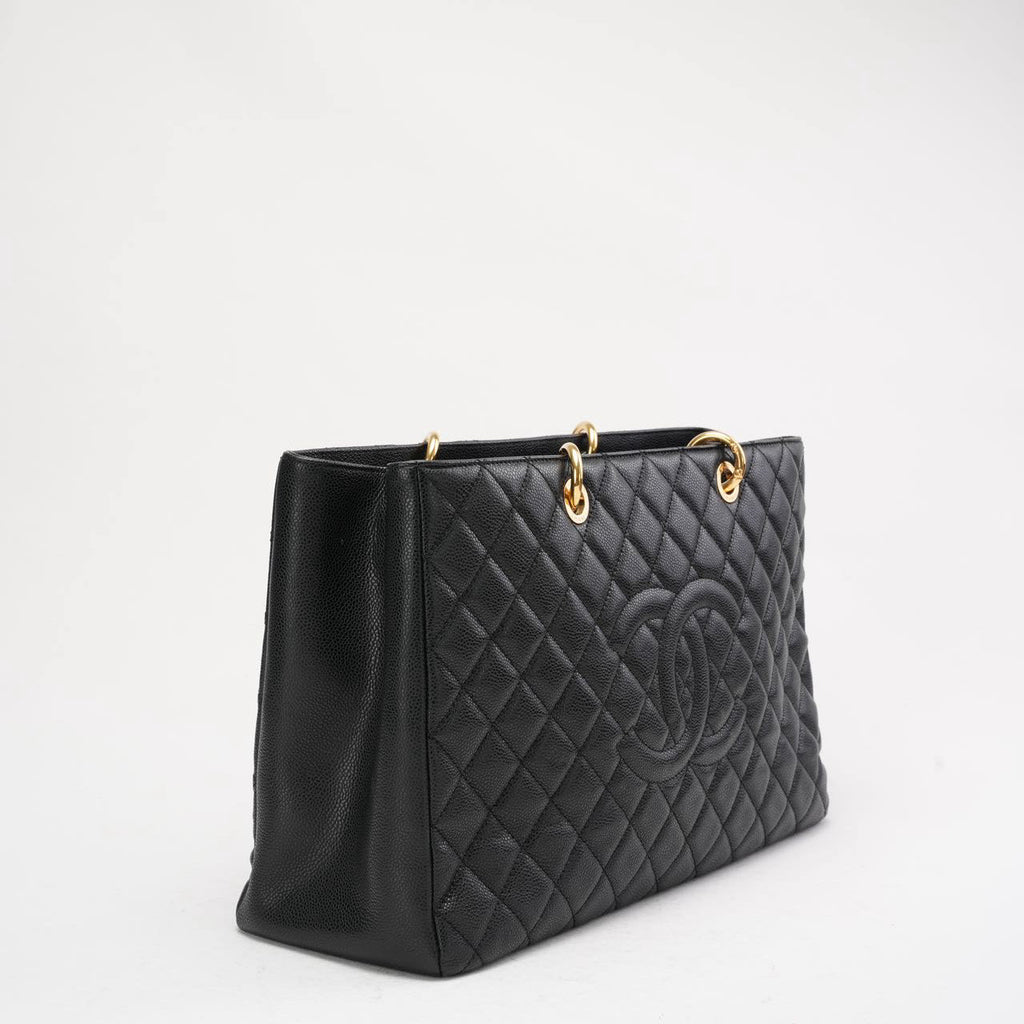 Chanel Grand Shopping Tote (GST) in Black Caviar 2014