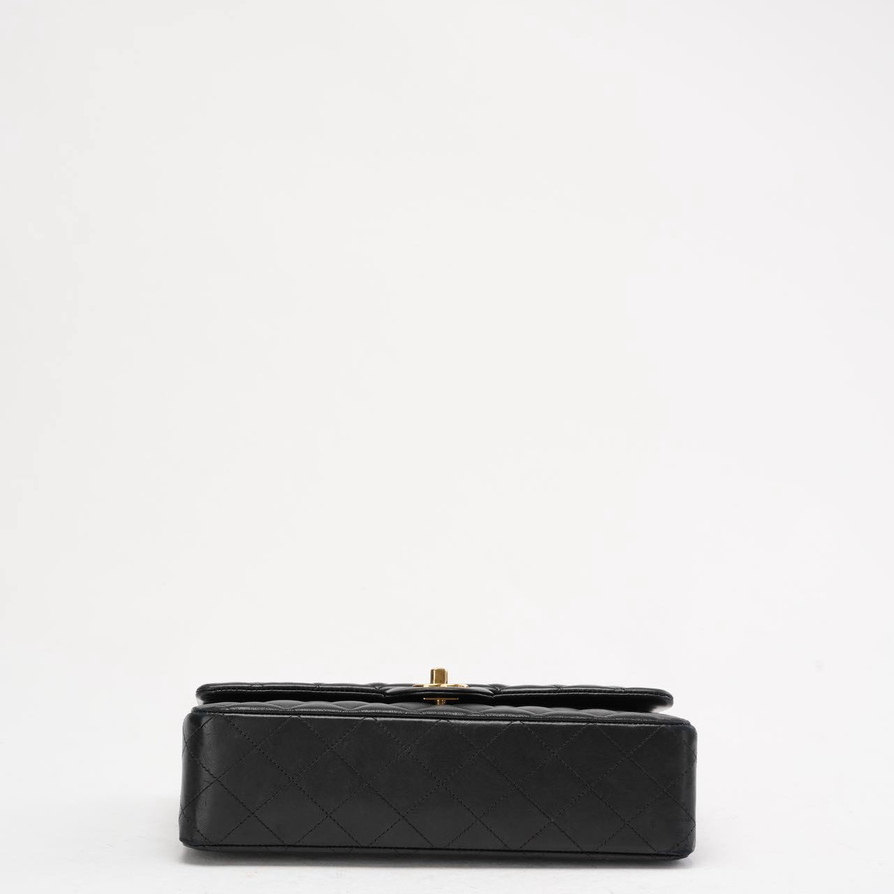 Chanel Black Classic Medium Double Flap Bag Lambskin 2014 Teil 1