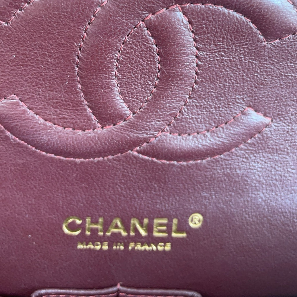 Chanel Black Classic Medium Double Flap Bag Lambskin 2014 Teil 1