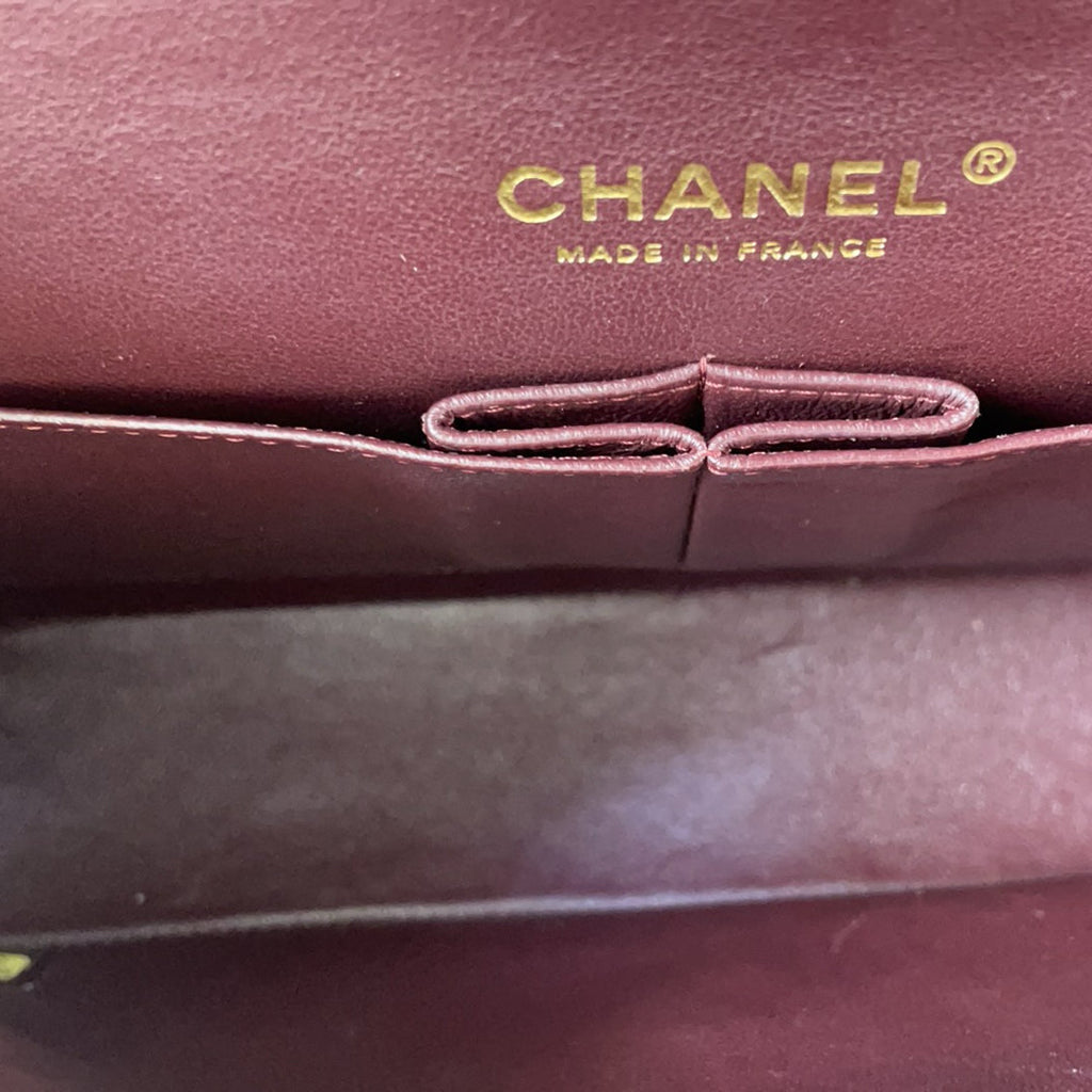 Chanel Black Classic Medium Double Flap Bag Lambskin 2014 Teil 1 (Copy) (Copy)