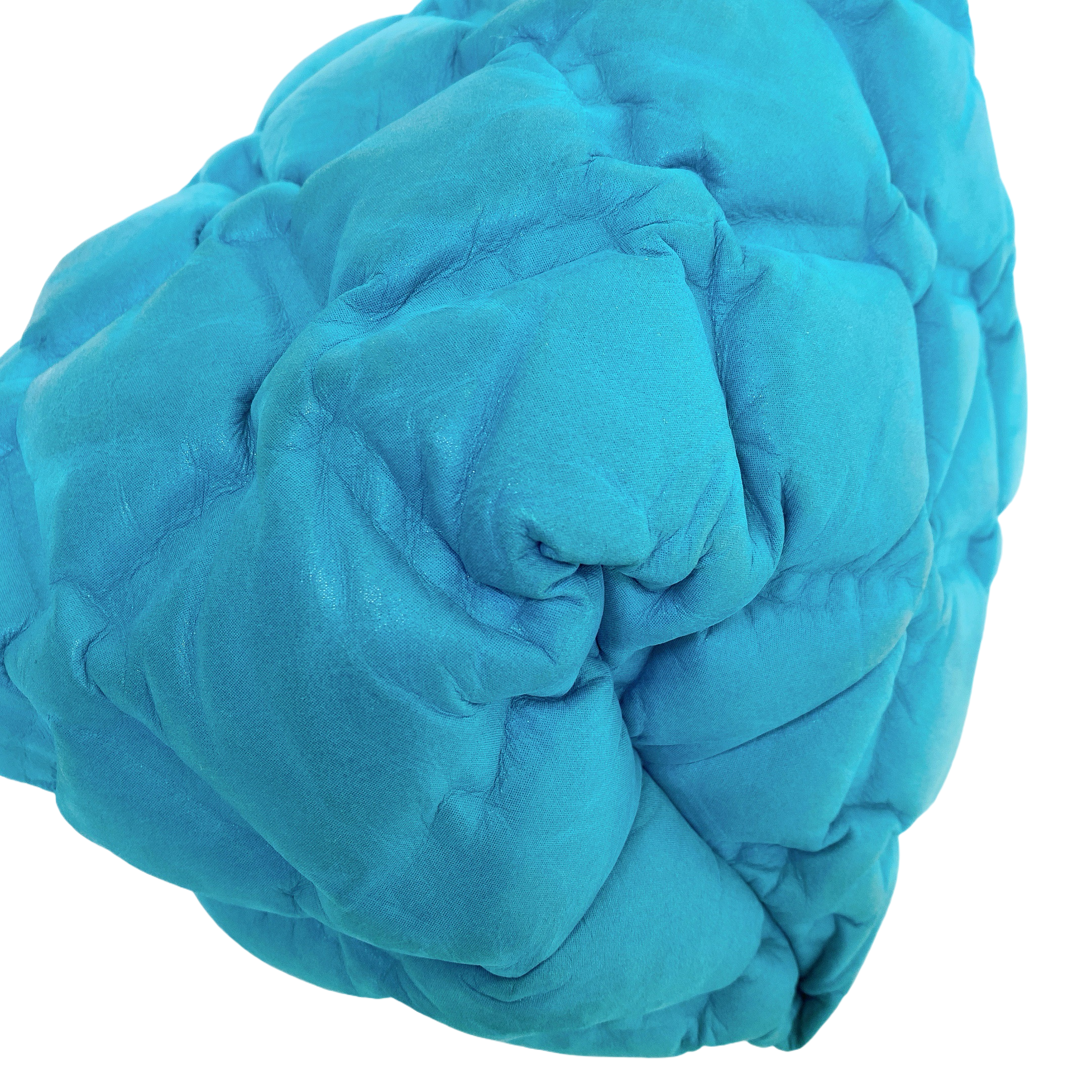 CHANEL BUCKET BAG IN TURQUOISE BLUE