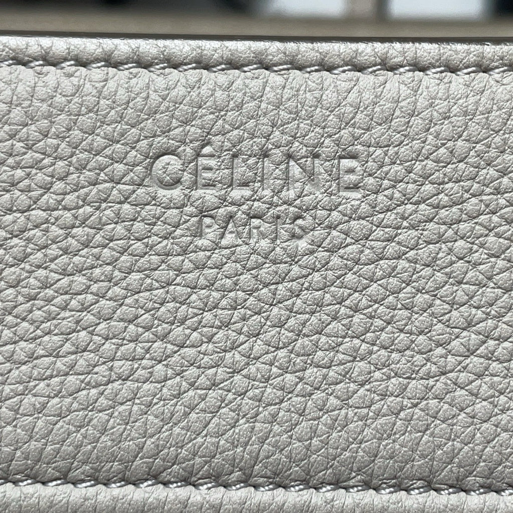 Celine Gray Phantom Luggage Tote Bag 2014
