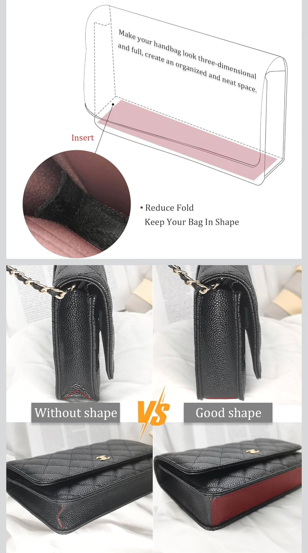 Handbag Base Shaper/Saver
