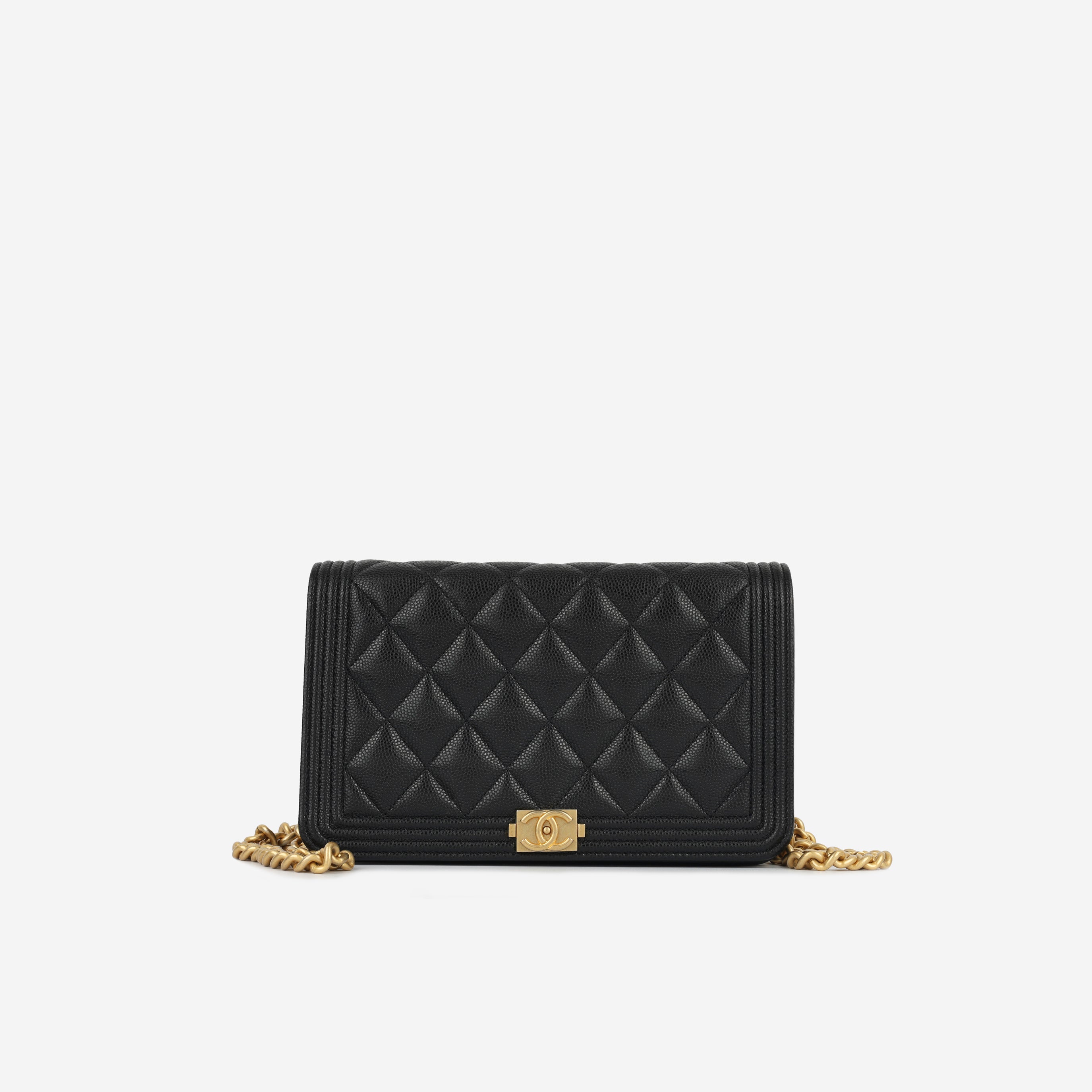 Chanel Boy WOC - Black Caviar